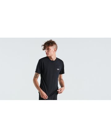 Pocket Short Sleeve Tee Specialized Men Black