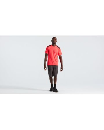 Trail Kurzarm Trikot Specialized Männer Imperial Rot