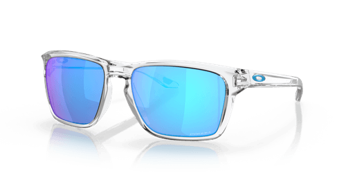 Sylas Sunglasses Oakley Polished Clear Lens Prizm Sapphire