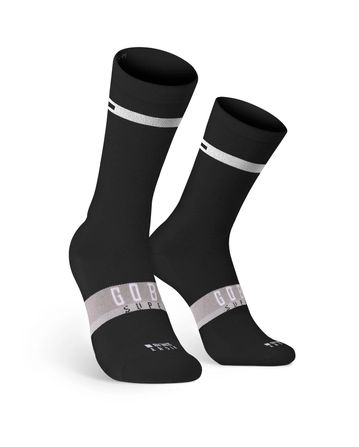 Superb Extra Lang Socken Gobik Unisex Horizon Schwarz