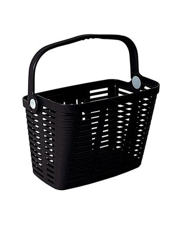 Front Basket With Support Bellelli Plastic Black