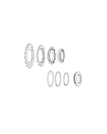 Crowns Kit Sram Cassette PG-1210/1230 11/13/15t