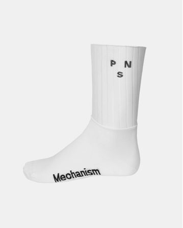 Pas Normal Studios Mechanism Aero Socken Weiß