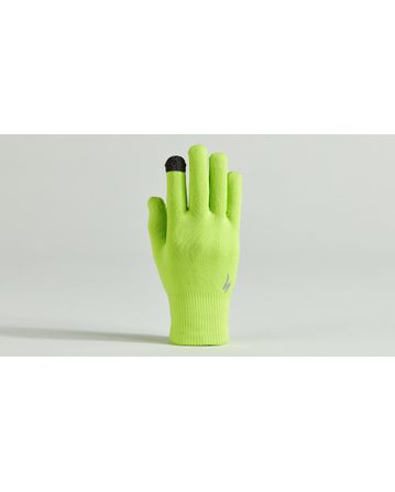 Thermal Knit Glove Long Finger Specialized Hyper Green