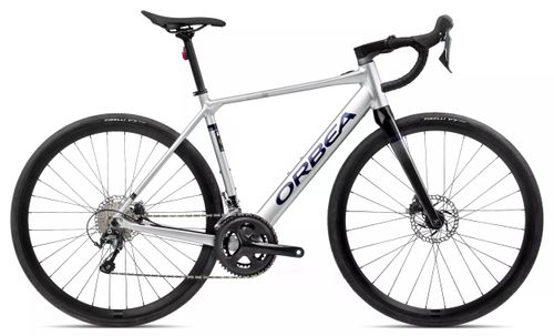 Orbea Gain D40 2024 Metallic Silver Matt/Black Gloss